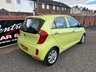 USED 2013 63 KIA PICANTO 1.0 2 Hatchback 5dr Petrol Manual Euro 5 (68 bhp) Extensive Service History