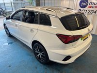 USED 2023 23 MG MG5 61.1kWh Trophy Long Range Estate 5dr Electric Auto (156 ps)+2 KEYS+1 FORMER KEEPER+PRIVACY+NEW SHAPE+PARK CONTROL WITH CAMERA+MEDIA+HALF LEATHER SEATS+BLUETOOTH+MEDIA+NAV+DIGITAL DASH+ALLOYS+USB+AUX+DAB+CRUISE+HEATED FRONT SEATS 2 KEYS+1 FORMER KEEPER+PRIVACY+NEW SHAPE+PARK CONTROL WITH CAMERA+MEDIA+HALF LEATHER SEATS+BLUETOOTH+MEDIA+NAV+DIGITAL DASH+ALLOYS+USB+AUX+DAB+CRUISE+HEATED FRONT SEATS+HPI CLEAR