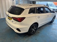 USED 2023 23 MG MG5 61.1kWh Trophy Long Range Estate 5dr Electric Auto (156 ps)+2 KEYS+1 FORMER KEEPER+PRIVACY+NEW SHAPE+PARK CONTROL WITH CAMERA+MEDIA+HALF LEATHER SEATS+BLUETOOTH+MEDIA+NAV+DIGITAL DASH+ALLOYS+USB+AUX+DAB+CRUISE+HEATED FRONT SEATS 2 KEYS+1 FORMER KEEPER+PRIVACY+NEW SHAPE+PARK CONTROL WITH CAMERA+MEDIA+HALF LEATHER SEATS+BLUETOOTH+MEDIA+NAV+DIGITAL DASH+ALLOYS+USB+AUX+DAB+CRUISE+HEATED FRONT SEATS+HPI CLEAR