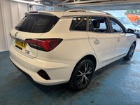 USED 2023 23 MG MG5 61.1kWh Trophy Long Range Estate 5dr Electric Auto (156 ps)+2 KEYS+1 FORMER KEEPER+PRIVACY+NEW SHAPE+PARK CONTROL WITH CAMERA+MEDIA+HALF LEATHER SEATS+BLUETOOTH+MEDIA+NAV+DIGITAL DASH+ALLOYS+USB+AUX+DAB+CRUISE+HEATED FRONT SEATS 2 KEYS+1 FORMER KEEPER+PRIVACY+NEW SHAPE+PARK CONTROL WITH CAMERA+MEDIA+HALF LEATHER SEATS+BLUETOOTH+MEDIA+NAV+DIGITAL DASH+ALLOYS+USB+AUX+DAB+CRUISE+HEATED FRONT SEATS+HPI CLEAR