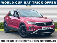 USED 2022 72 VOLKSWAGEN T-ROC 1.0 TSI Life SUV 5dr Petrol Manual Euro 6 (s/s) (110 ps) 1 Owner From New With F/S/H