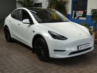 USED 2022 72 TESLA MODEL Y (Dual Motor) Long Range SUV 5dr Electric Auto 4WDE (384 bhp) SAT NAV LEATHER HEATED SEATS PARKING CAMERA CRUISE CONTROL GENUINE LOW MILEAGE 1 OWNER WARRANTY