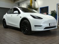 USED 2022 72 TESLA MODEL Y (Dual Motor) Long Range SUV 5dr Electric Auto 4WDE (384 bhp) SAT NAV LEATHER HEATED SEATS PARKING CAMERA CRUISE CONTROL GENUINE LOW MILEAGE 1 OWNER WARRANTY