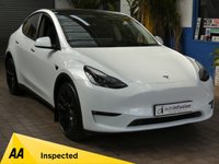 USED 2022 72 TESLA MODEL Y (Dual Motor) Long Range SUV 5dr Electric Auto 4WDE (384 bhp) SAT NAV LEATHER HEATED SEATS PARKING CAMERA CRUISE CONTROL GENUINE LOW MILEAGE 1 OWNER WARRANTY