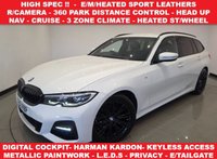 USED 2021 21 BMW 3 SERIES 2.0 320d MHT M Sport Touring 5dr Diesel Hybrid Auto Euro 6 (s/s) (190 ps) 
