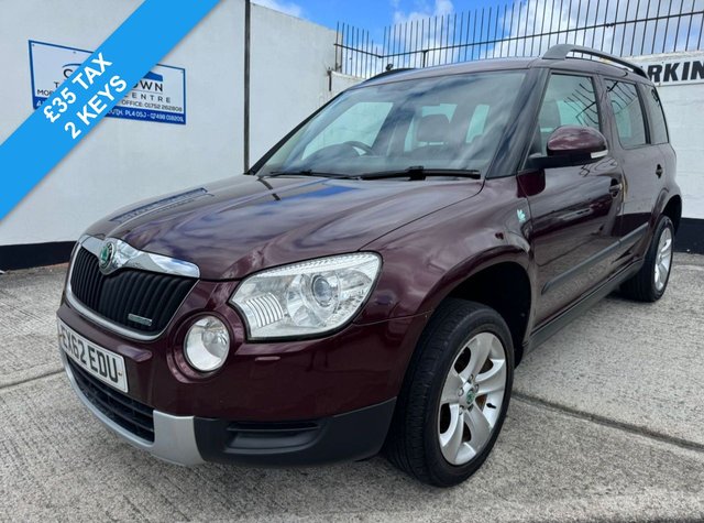 2012 SKODA YETI 1.6 TDI GREENLINE II ELEGANCE SUV 5DR DIESEL MANUAL EURO 5 S... photo