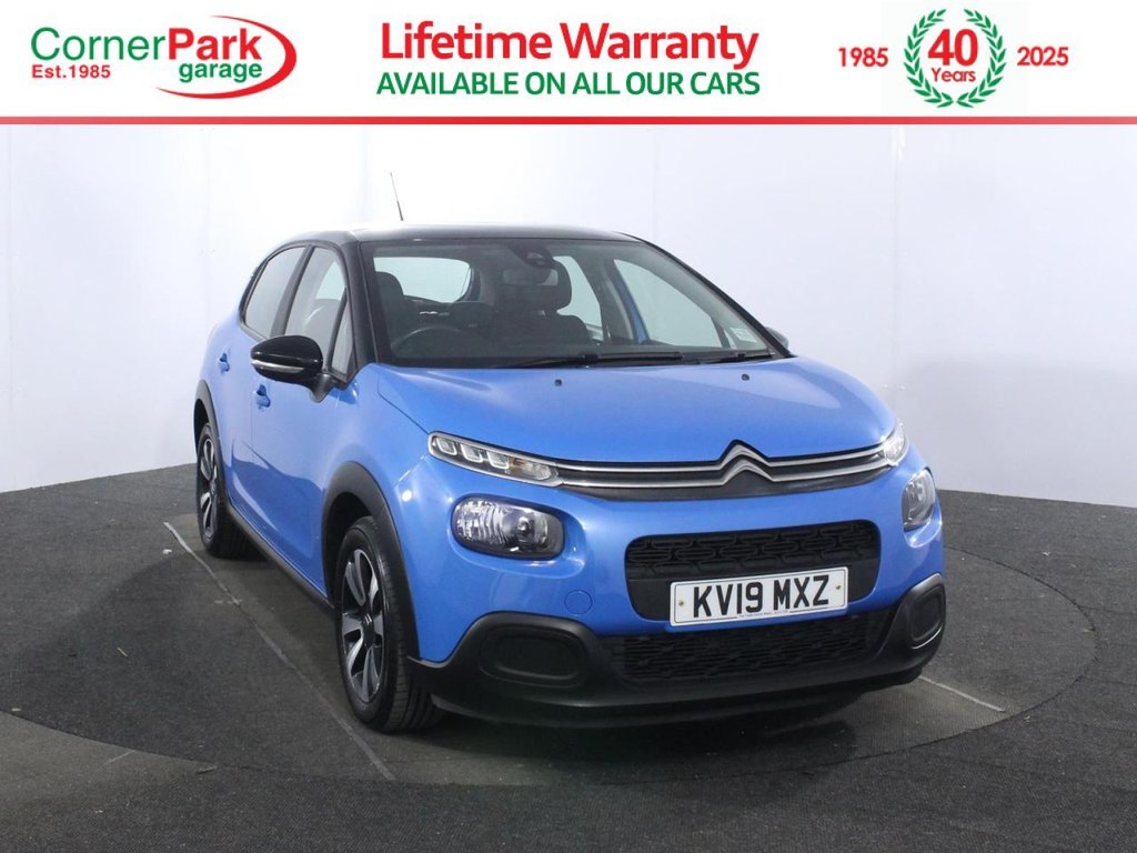 USED 2019 19 CITROEN C3 1.2 PureTech Feel Hatchback 5dr Petrol Manual Euro 6 (s/s) (82 ps) 