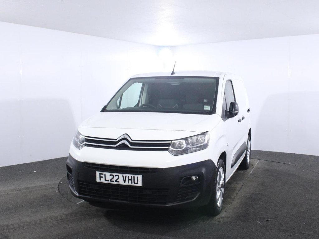 USED 2022 22 CITROEN BERLINGO 1.5 BlueHDi 1000 Enterprise M Pro Panel Van 5dr Diesel Manual SWB Euro 6 (s/s) (100 ps) PLUS VAT