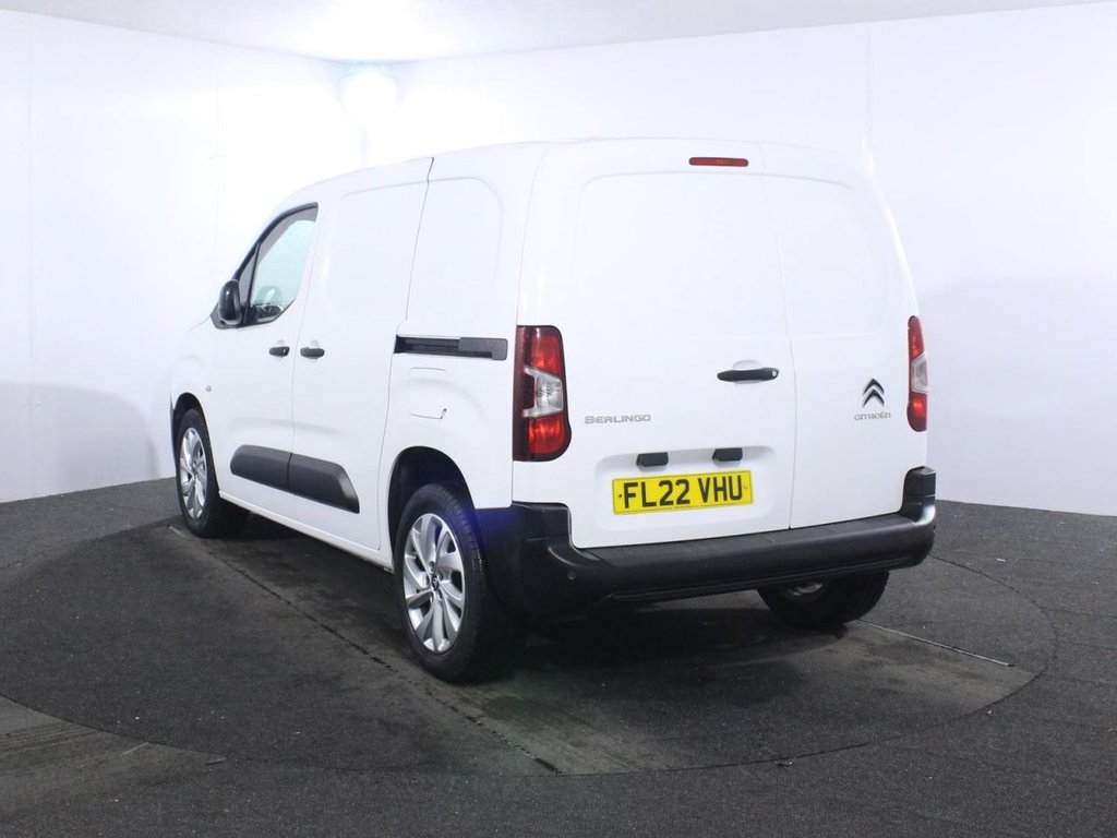 USED 2022 22 CITROEN BERLINGO 1.5 BlueHDi 1000 Enterprise M Pro Panel Van 5dr Diesel Manual SWB Euro 6 (s/s) (100 ps) PLUS VAT