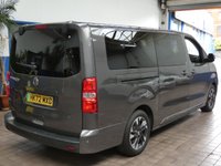 USED 2022 72 VAUXHALL Vivaro Life Electric 50kWh Elite MPV 5dr Electric Auto LWB (8 Seat, 7.4kW Charger) (136 ps) 8 SEATS SAT NAV LEATHER HEATED SEATS PARKING CAMERA CRUISE CONTROL PARKING SENSORS 1 OWNER SERVICE HISTORY WARRANTY