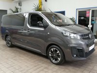 USED 2022 72 VAUXHALL Vivaro Life Electric 50kWh Elite MPV 5dr Electric Auto LWB (8 Seat, 7.4kW Charger) (136 ps) 8 SEATS SAT NAV LEATHER HEATED SEATS PARKING CAMERA CRUISE CONTROL PARKING SENSORS 1 OWNER SERVICE HISTORY WARRANTY