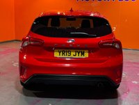 USED 2019 19 FORD FOCUS 1.0T EcoBoost ST-Line X Hatchback 5dr Petrol Manual Euro 6 (s/s) (125 ps) Race Red. 18" Alloys. SYNC3NAV
