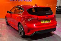 USED 2019 19 FORD FOCUS 1.0T EcoBoost ST-Line X Hatchback 5dr Petrol Manual Euro 6 (s/s) (125 ps) Race Red. 18" Alloys. SYNC3NAV