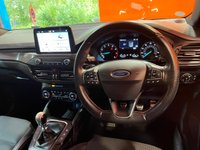 USED 2019 19 FORD FOCUS 1.0T EcoBoost ST-Line X Hatchback 5dr Petrol Manual Euro 6 (s/s) (125 ps) Race Red. 18" Alloys. SYNC3NAV
