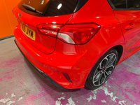 USED 2019 19 FORD FOCUS 1.0T EcoBoost ST-Line X Hatchback 5dr Petrol Manual Euro 6 (s/s) (125 ps) Race Red. 18" Alloys. SYNC3NAV