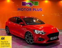 USED 2019 19 FORD FOCUS 1.0T EcoBoost ST-Line X Hatchback 5dr Petrol Manual Euro 6 (s/s) (125 ps) Race Red. 18" Alloys. SYNC3NAV