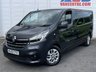 USED 2022 22 RENAULT TRAFIC 2.0 dCi ENERGY 30 Sport Panel Van 5dr Diesel Manual LONG WHEEL BASE Standard Roof Euro 6 in BLACK (s/s) FULLY CARPETED & READY TO CAMPER ++ SAT NAV + APPLE CAR PLAY ++