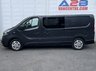 USED 2022 22 RENAULT TRAFIC 2.0 dCi ENERGY 30 Sport Panel Van 5dr Diesel Manual LONG WHEEL BASE Standard Roof Euro 6 in BLACK (s/s) FULLY CARPETED & READY TO CAMPER ++ SAT NAV + APPLE CAR PLAY ++
