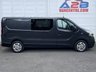 USED 2022 22 RENAULT TRAFIC 2.0 dCi ENERGY 30 Sport Panel Van 5dr Diesel Manual LONG WHEEL BASE Standard Roof Euro 6 in BLACK (s/s) FULLY CARPETED & READY TO CAMPER ++ SAT NAV + APPLE CAR PLAY ++