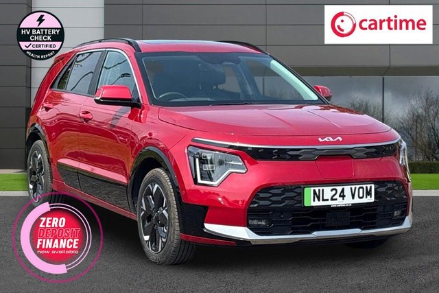 View our Kia Niro 64.8kWh 4 SUV 5dr Electric Auto (201 bhp) Reverse Camera, Front / Rear Parking Sensors, Android Auto / Apple CarPlay, Heated Seats, Heated Steering Wheel
