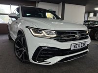 USED 2022 71 VOLKSWAGEN TIGUAN 2.0 TSI R-Line SUV 5dr Petrol DSG 4Motion Euro 6 (s/s) (190 ps) 4WD + CARPLAY/ANDROID AUTO
