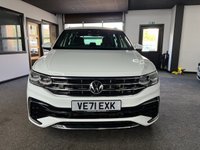 USED 2022 71 VOLKSWAGEN TIGUAN 2.0 TSI R-Line SUV 5dr Petrol DSG 4Motion Euro 6 (s/s) (190 ps) 4WD + CARPLAY/ANDROID AUTO