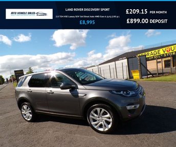 View our LAND ROVER DISCOVERY SPORT