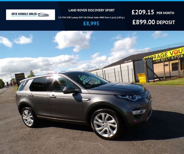 View our LAND ROVER DISCOVERY SPORT