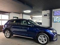 USED 2021 21 AUDI Q5 2.0 TDI 40 S line SUV 5dr Diesel S Tronic quattro Euro 6 (s/s) (204 ps) + CARPLAY + HEATED SEATS +