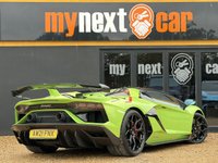 USED 2021 21 LAMBORGHINI AVENTADOR 6.5 V12 LP 770-4 SVJ Roadster ISR 4WD Euro 6 2dr 1 Owner, Full Lamborghini Service History, Main Paint Verdi Ithaca, SVJ Logo Painted, Red Brake Callipers, Style Package, Full Interior Carbon Fibre Package, Rear View Camera and Parking Sensors, Coloured Interior SVJ Logo, Electric and Heated Comfort Seats With Carbon Details