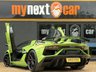 USED 2021 21 LAMBORGHINI AVENTADOR 6.5 V12 LP 770-4 SVJ Roadster ISR 4WD Euro 6 2dr 1 Owner, Full Lamborghini Service History, Main Paint Verdi Ithaca, SVJ Logo Painted, Red Brake Callipers, Style Package, Full Interior Carbon Fibre Package, Rear View Camera and Parking Sensors, Coloured Interior SVJ Logo, Electric and Heated Comfort Seats With Carbon Details