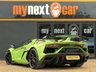 USED 2021 21 LAMBORGHINI AVENTADOR 6.5 V12 LP 770-4 SVJ Roadster ISR 4WD Euro 6 2dr 1 Owner, Full Lamborghini Service History, Main Paint Verdi Ithaca, SVJ Logo Painted, Red Brake Callipers, Style Package, Full Interior Carbon Fibre Package, Rear View Camera and Parking Sensors, Coloured Interior SVJ Logo, Electric and Heated Comfort Seats With Carbon Details