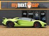 USED 2021 21 LAMBORGHINI AVENTADOR 6.5 V12 LP 770-4 SVJ Roadster ISR 4WD Euro 6 2dr 1 Owner, Full Lamborghini Service History, Main Paint Verdi Ithaca, SVJ Logo Painted, Red Brake Callipers, Style Package, Full Interior Carbon Fibre Package, Rear View Camera and Parking Sensors, Coloured Interior SVJ Logo, Electric and Heated Comfort Seats With Carbon Details