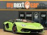 USED 2021 21 LAMBORGHINI AVENTADOR 6.5 V12 LP 770-4 SVJ Roadster ISR 4WD Euro 6 2dr 1 Owner, Full Lamborghini Service History, Main Paint Verdi Ithaca, SVJ Logo Painted, Red Brake Callipers, Style Package, Full Interior Carbon Fibre Package, Rear View Camera and Parking Sensors, Coloured Interior SVJ Logo, Electric and Heated Comfort Seats With Carbon Details