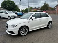USED 2018 68 AUDI A1 1.4 TFSI S line Sportback 5dr Petrol Manual Euro 6 (s/s) (Nav) (125 ps) BT AUDIO*START STOP *MFSW*ABS