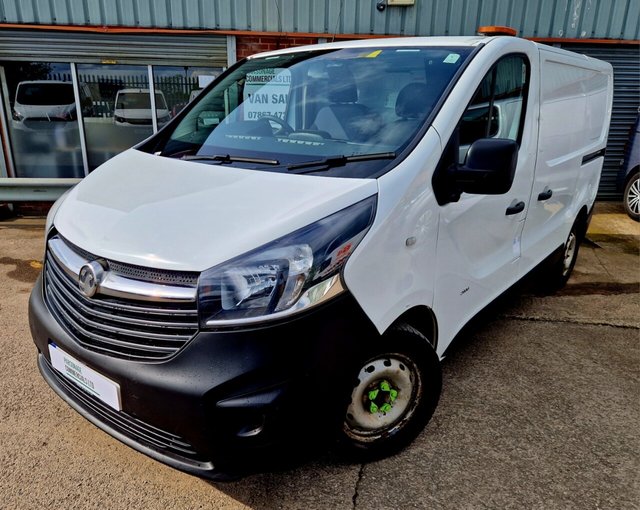 2018 18 Vauxhall Vivaro 1.6 CDTi 2900 Panel Van 5dr Diesel Manual L1 H1 Euro 6 (95 ps)