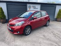 USED 2014 14 TOYOTA YARIS 1.33 Dual VVT-i Icon Plus Hatchback 5dr Petrol Manual Euro 5 (99 ps) Super low miles