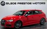 USED 2016 16 AUDI S3 2.0 S3 Sportback Nav Quattro Semi-Auto 4WD 5dr REVERSE CAM+HTD SEATS+NAV