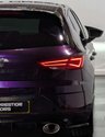 USED 2020 20 SEAT LEON 1.5 Leon FR Black Edition TSi Evo 5dr WRAPPED IN PURPLE+HISTORY