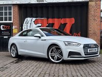 USED 2019 19 AUDI A5 3.0 TDI V6 50 S line Coupe 2dr Diesel Tiptronic quattro Euro 6 (s/s) (286 ps) NEW MOT, V6 ENGINE, QUATTRO