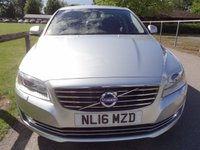 USED 2016 16 VOLVO S80 2.0 D4 SE Lux Saloon 4dr Diesel Auto Euro 6 (s/s) (181 ps) 10 VOLVO DEALER SERVICES. 