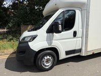 USED 2016 16 PEUGEOT BOXER 2.2 HDi 335 Platform (130 ps) L3 4.7M LOW CHASSIS LOW LOADERE MAXI MOVER LUTON VAN AIR CON+REVERSE CAMERA+NO VAT+