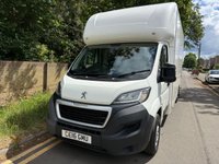 USED 2016 16 PEUGEOT BOXER 2.2 HDi 335 Platform (130 ps) L3 4.7M LOW CHASSIS LOW LOADERE MAXI MOVER LUTON VAN AIR CON+REVERSE CAMERA+NO VAT+