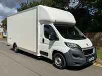 USED 2016 16 PEUGEOT BOXER 2.2 HDi 335 Platform (130 ps) L3 4.7M LOW CHASSIS LOW LOADERE MAXI MOVER LUTON VAN AIR CON+REVERSE CAMERA+NO VAT+