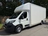 USED 2016 16 PEUGEOT BOXER 2.2 HDi 335 Platform (130 ps) L3 4.7M LOW CHASSIS LOW LOADERE MAXI MOVER LUTON VAN AIR CON+REVERSE CAMERA+NO VAT+