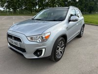 USED 2017 66 MITSUBISHI ASX 1.6D ZC-H SUV 5dr Diesel Manual 4WD Euro 6 (s/s) (112 ps) REVERSE CAM, 12m MOT INCLUDED, USB