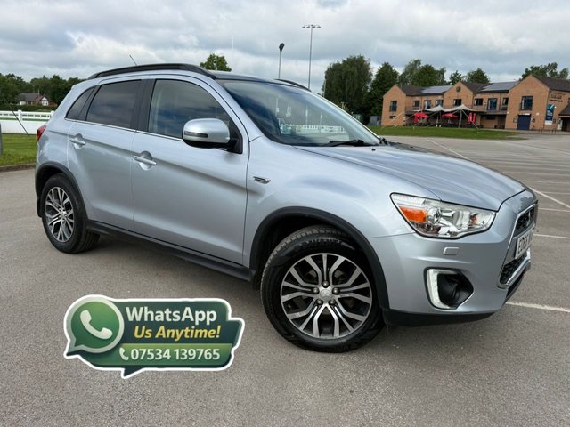 View our Mitsubishi Asx 1.6D ZC-H SUV 5dr Diesel Manual 4WD Euro 6 (s/s) (112 ps)