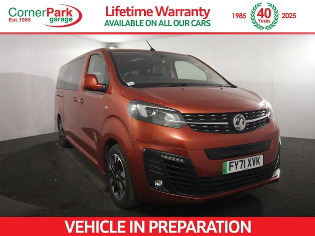 2021 VAUXHALL VIVARO LIFE ELECTRIC 2021 50KWH ELITE MPV 5DR ELECTRIC AUTO LWB 8 SEAT,... photo