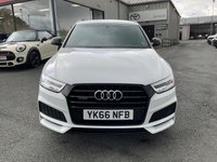 USED 2017 66 AUDI Q3 2.0 TDI Black Edition SUV 5dr Diesel Manual quattro Euro 6 (s/s) (184 ps) 
