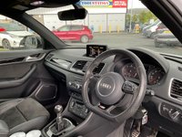 USED 2017 66 AUDI Q3 2.0 TDI Black Edition SUV 5dr Diesel Manual quattro Euro 6 (s/s) (184 ps) 